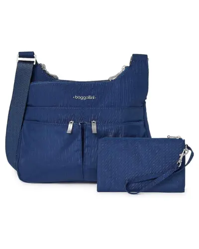 Baggallini Crossbody Bags For Travel Water Resistant