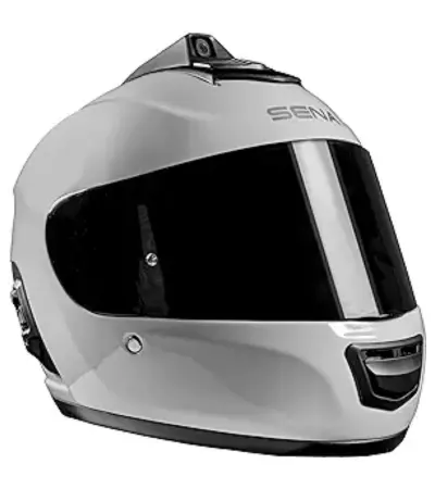 2. Sena Momentum INC Pro Motorcycle Helmet With Built-in Camera And Bluetooth