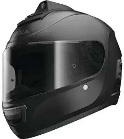 4. Sena Dual Motorcycle Helmet With Built-in Camera And Bluetooth 