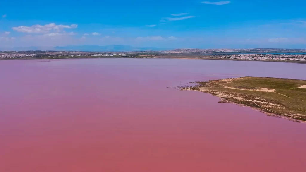 Lake MacDonnell Pink Lake in Australia