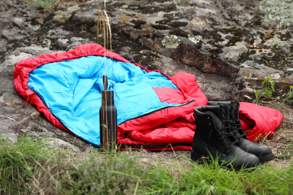 Sleep camping gear for motorcycles