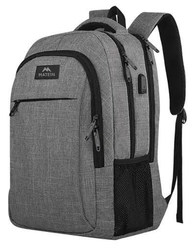 MATEIN Travel Laptop Backpack With Trolley Sleeve